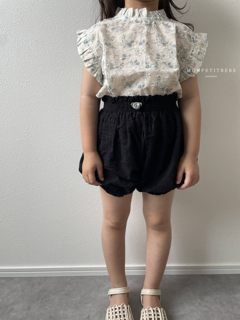 Mon Petit Bebe - Korean Baby Fashion - #onlinebabyshop - Lace Amber Pants - 12
