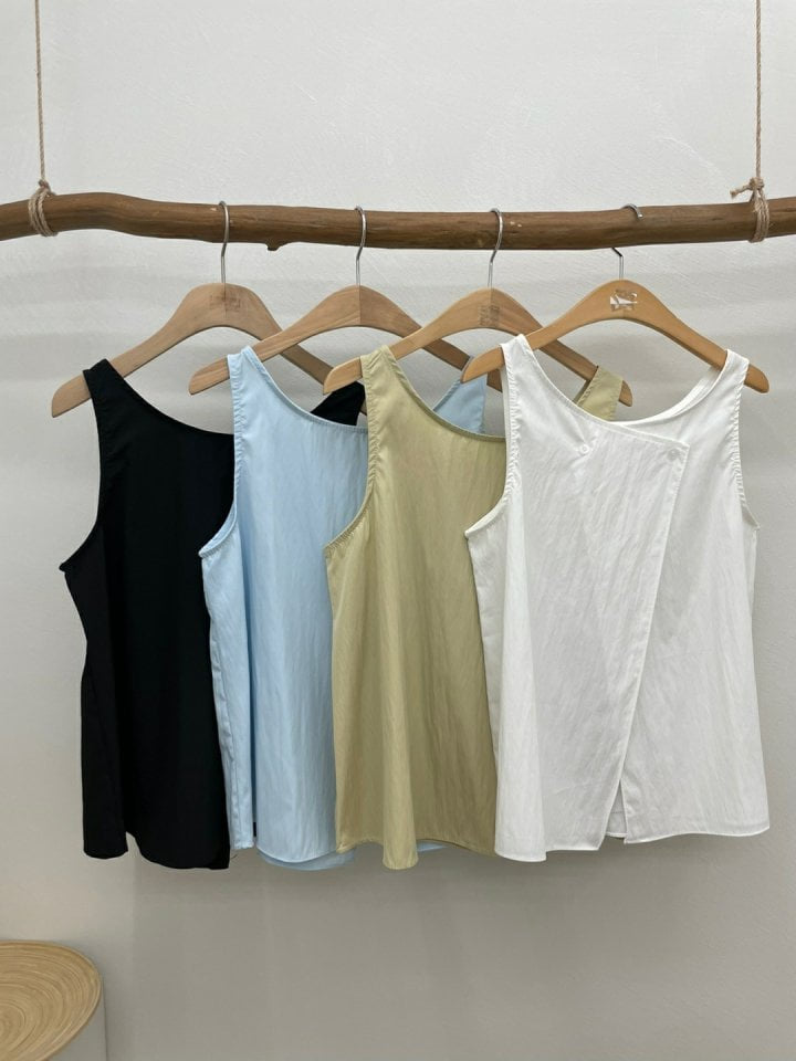 Most - Korean Women Fashion - #momslook - Hey Sleeveless Blouse - 6