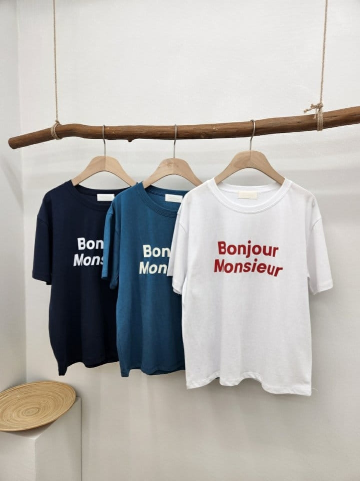 Most - Korean Women Fashion - #thelittlethings - Bonjour Tee