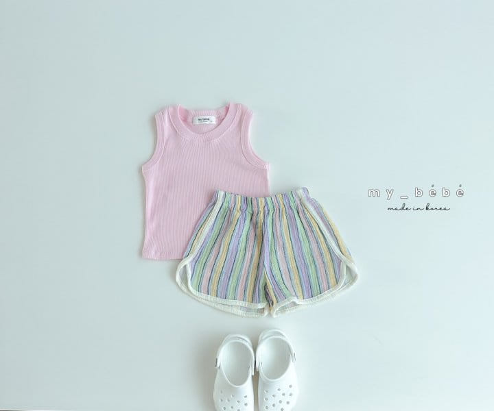 My Bebe - Korean Children Fashion - #Kfashion4kids - Puppy Top Bottom Set - 9