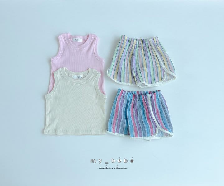 My Bebe - Korean Children Fashion - #childofig - Puppy Top Bottom Set