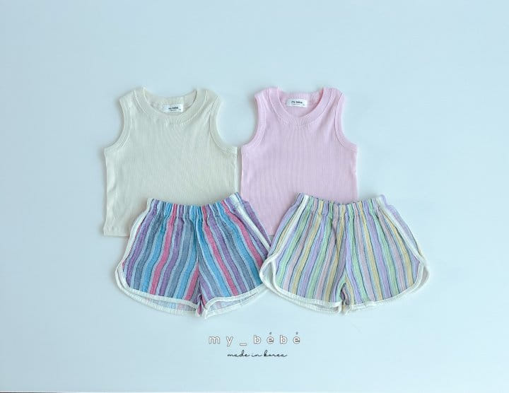 My Bebe - Korean Children Fashion - #childrensboutique - Puppy Top Bottom Set - 2