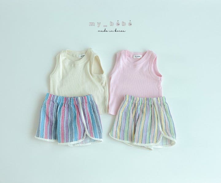 My Bebe - Korean Children Fashion - #designkidswear - Puppy Top Bottom Set - 4