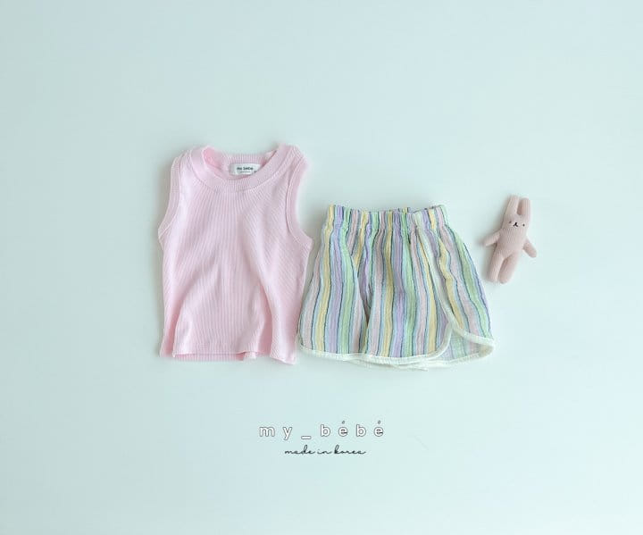 My Bebe - Korean Children Fashion - #littlefashionista - Puppy Top Bottom Set - 10