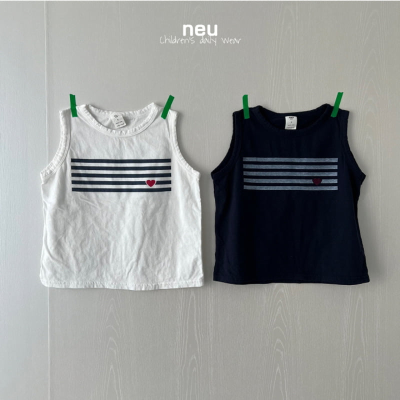 Neu - Korean Children Fashion - #childrensboutique - Saint Sleeveless Tee