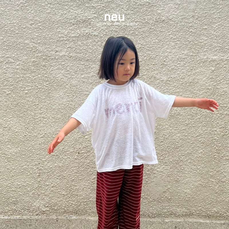 Neu - Korean Children Fashion - #kidsshorts - Merci Tee - 7