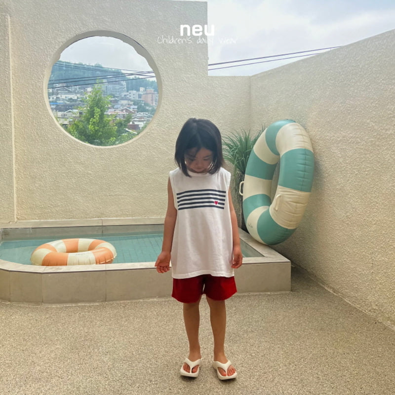 Neu - Korean Children Fashion - #kidzfashiontrend - Saint Sleeveless Tee - 7