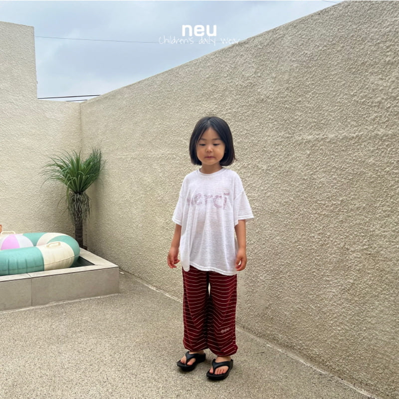 Neu - Korean Children Fashion - #littlefashionista - Merci Tee - 11