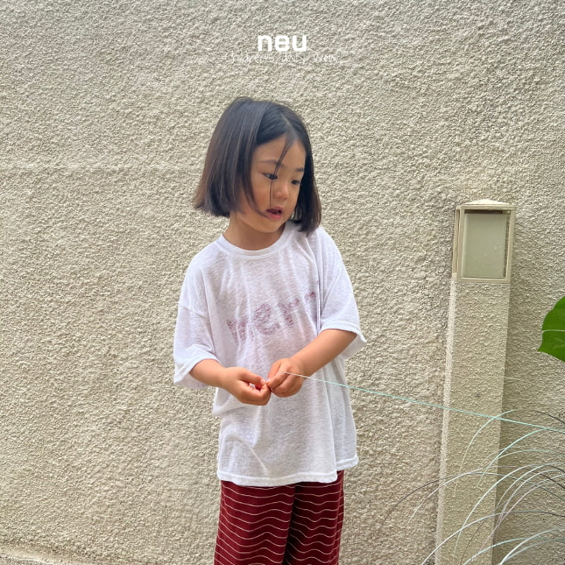 Neu - Korean Children Fashion - #magicofchildhood - Merci Tee - 12