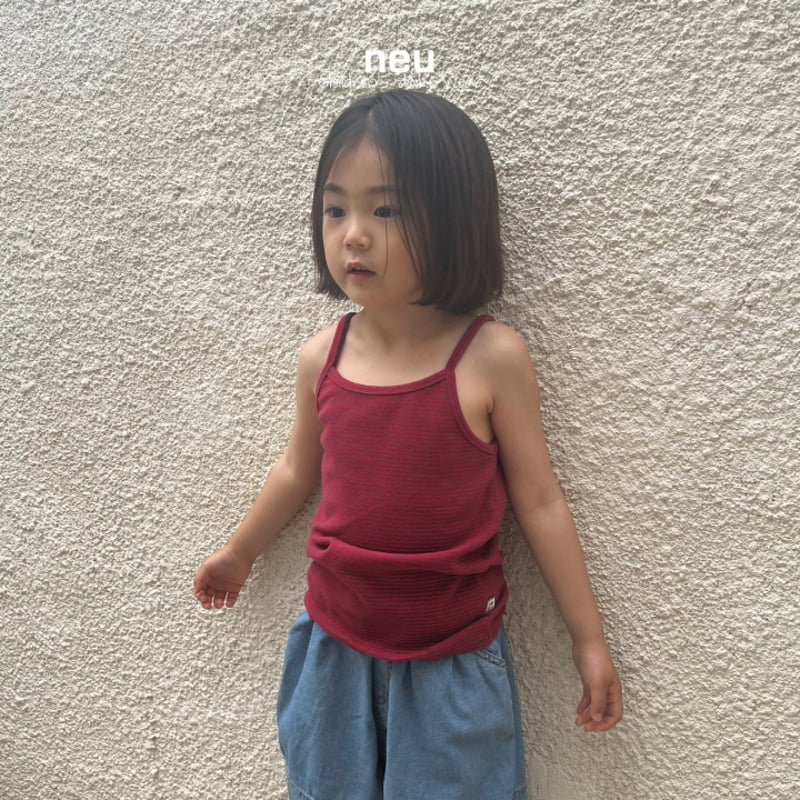 Neu - Korean Children Fashion - #prettylittlegirls - Retro Sleeveless Tee - 11