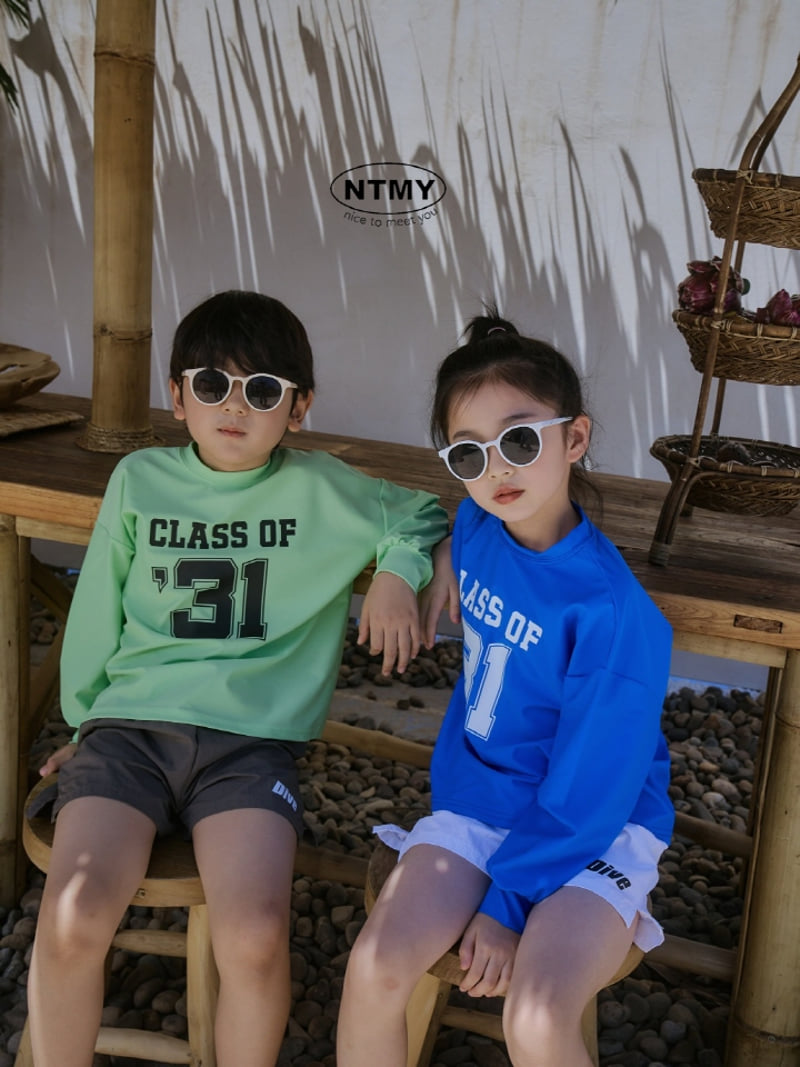 Nice To Meet You - Korean Children Fashion - #Kfashion4kids - Comma Swim Tee - 5