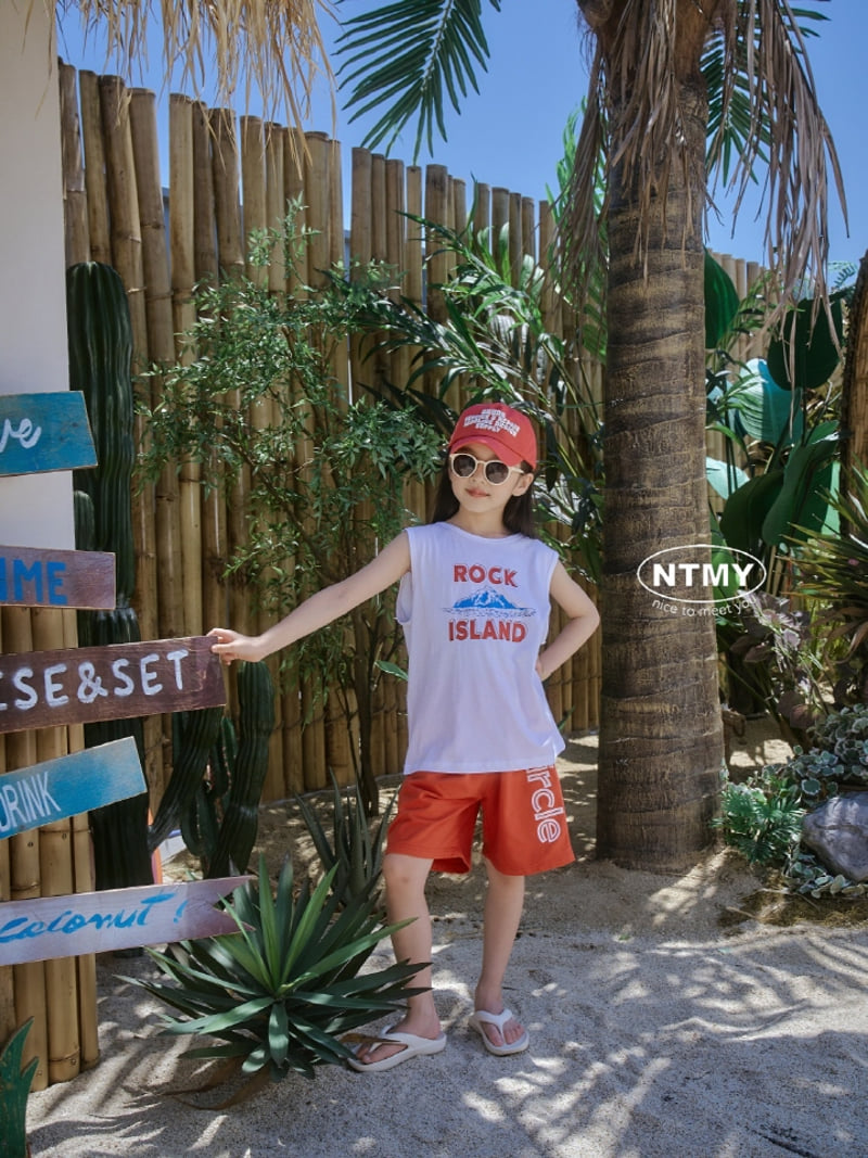 Nice To Meet You - Korean Children Fashion - #Kfashion4kids - Island Sleeveless Tee - 3