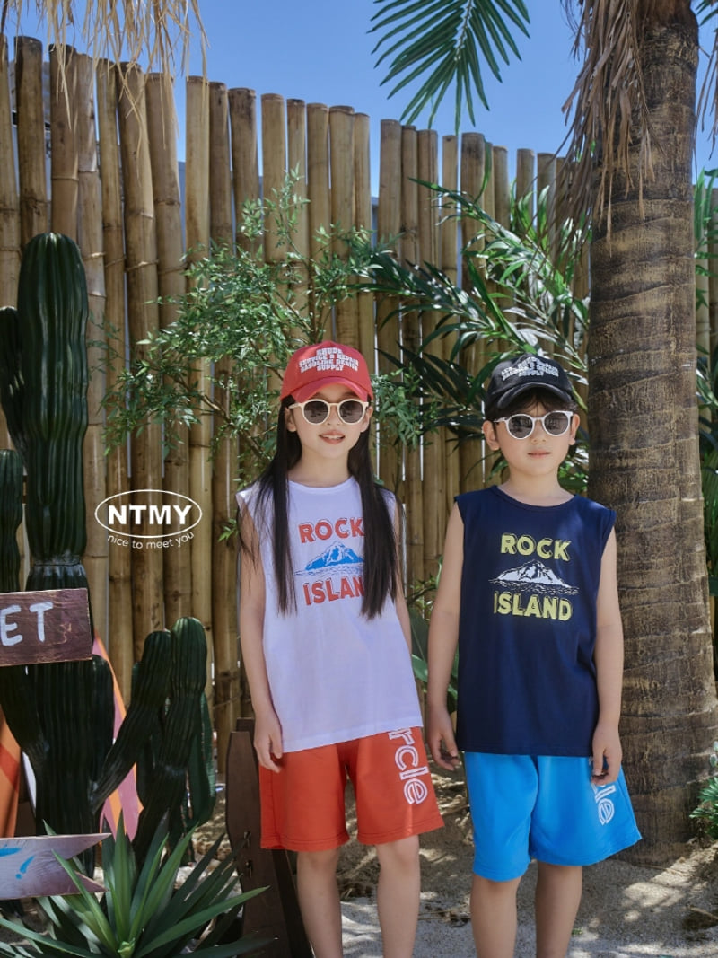 Nice To Meet You - Korean Children Fashion - #childofig - Island Sleeveless Tee - 9