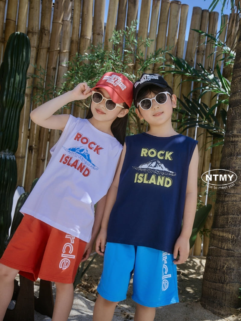 Nice To Meet You - Korean Children Fashion - #childrensboutique - Island Sleeveless Tee - 10