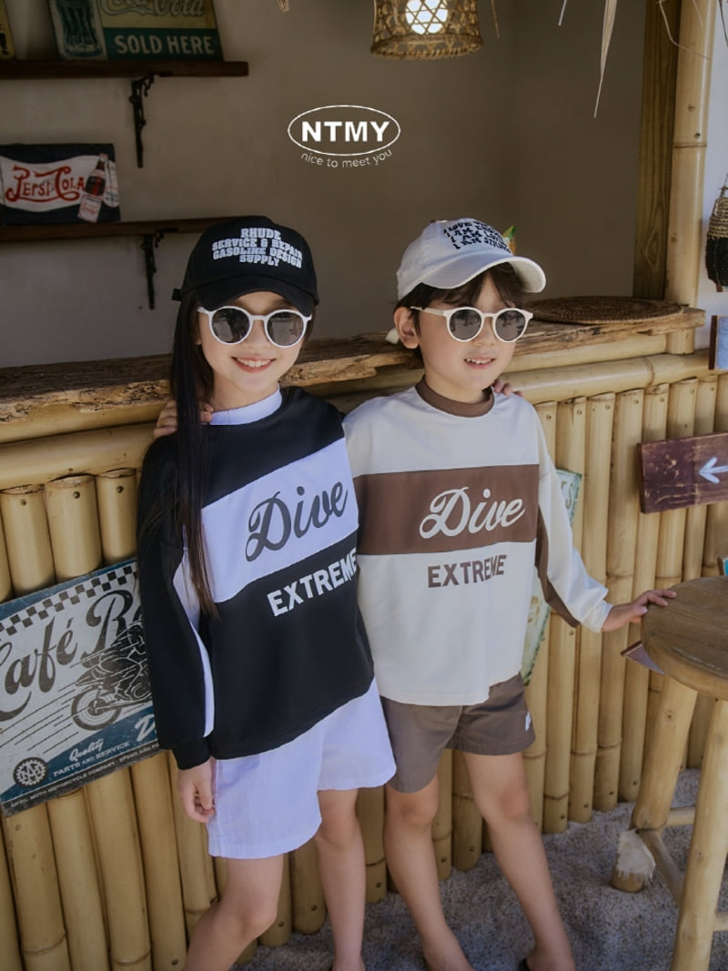 Nice To Meet You - Korean Children Fashion - #designkidswear - Dive Swim Tee - 2