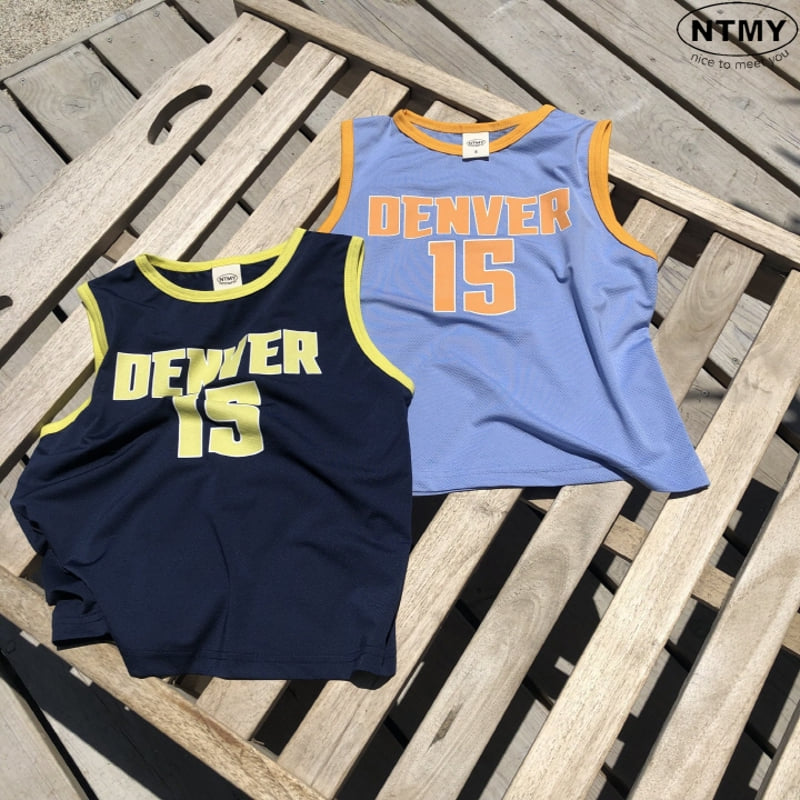 Nice To Meet You - Korean Children Fashion - #designkidswear - Denver Sleeveless Tee