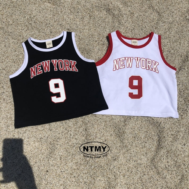 Nice To Meet You - Korean Children Fashion - #discoveringself - New York Sleeveless Tee