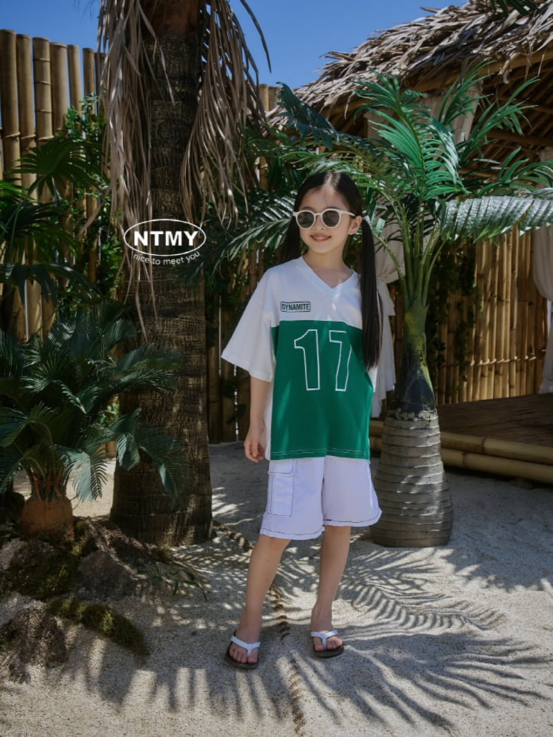 Nice To Meet You - Korean Children Fashion - #discoveringself - Seventeen V-neck Tee - 11