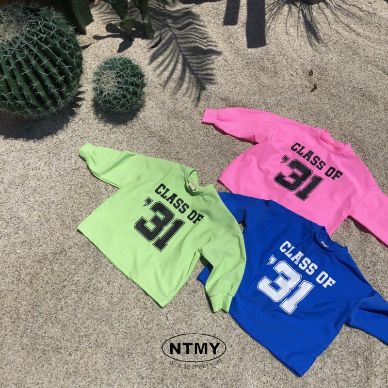 Nice To Meet You - Korean Children Fashion - #fashionkids - Comma Swim Tee