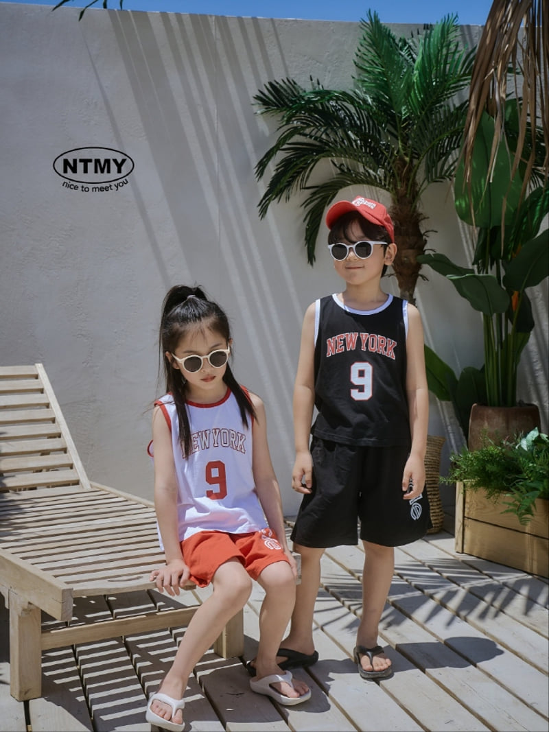 Nice To Meet You - Korean Children Fashion - #kidsshorts - New York Sleeveless Tee - 4