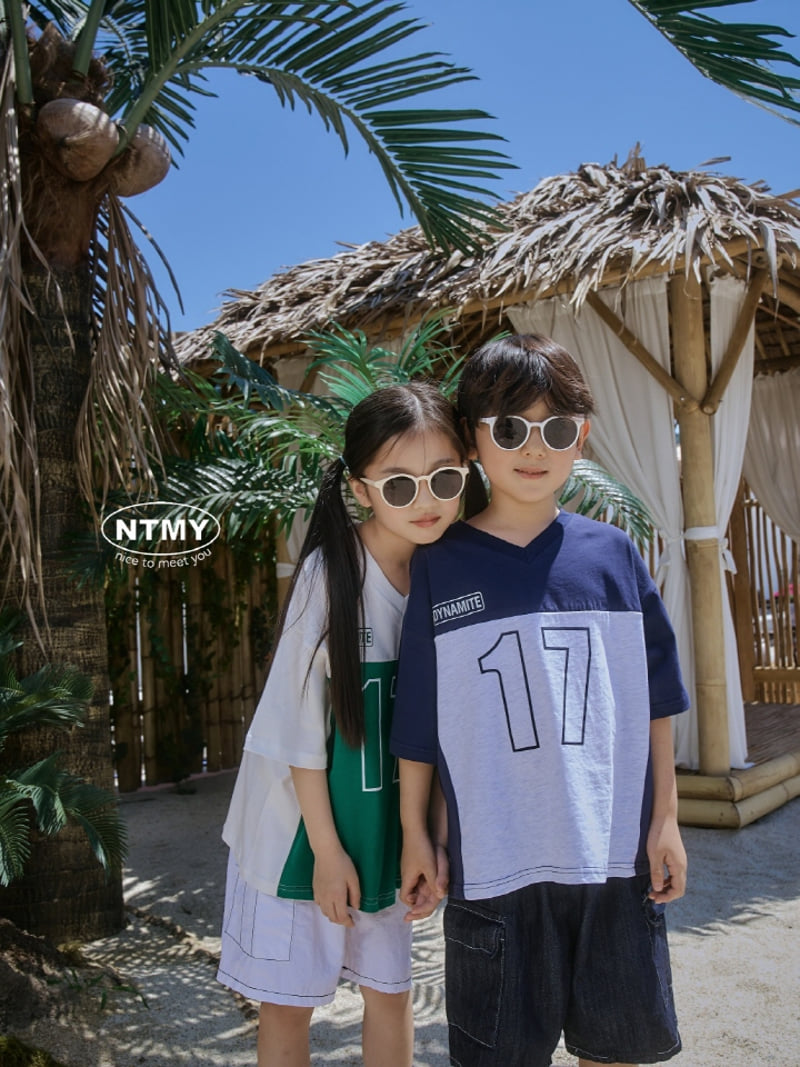 Nice To Meet You - Korean Children Fashion - #kidzfashiontrend - Seventeen V-neck Tee