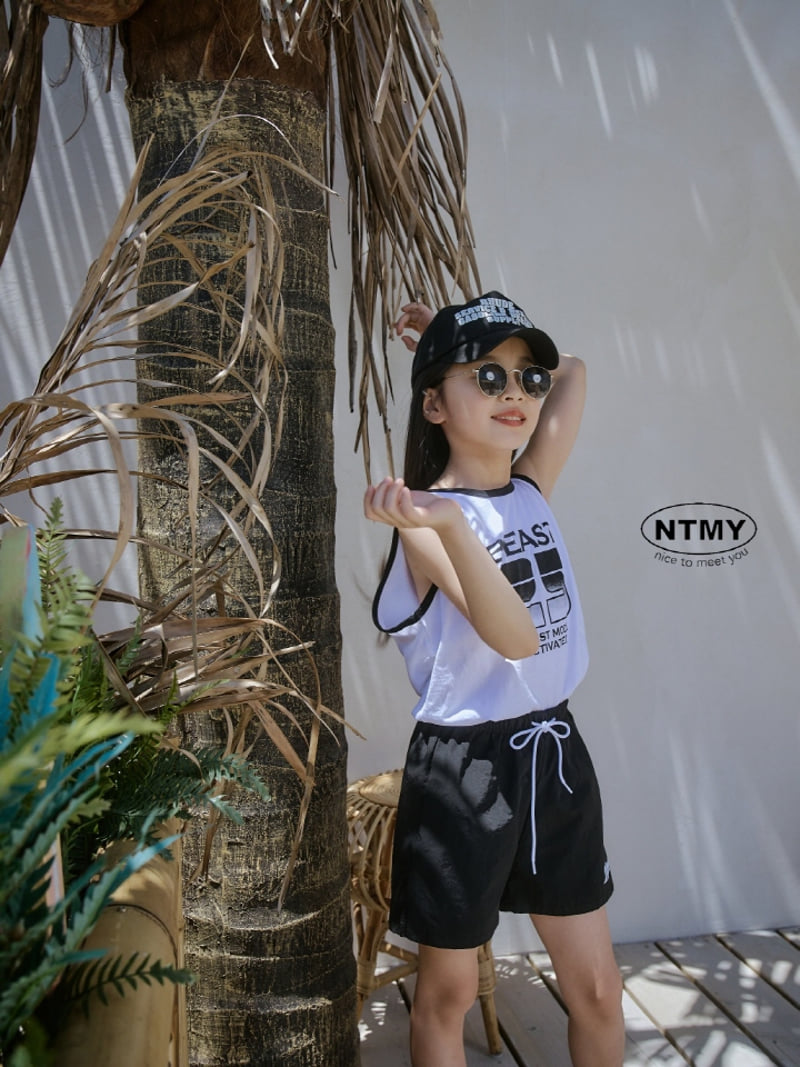 Nice To Meet You - Korean Children Fashion - #littlefashionista - Beast Sleeveless Tee - 12