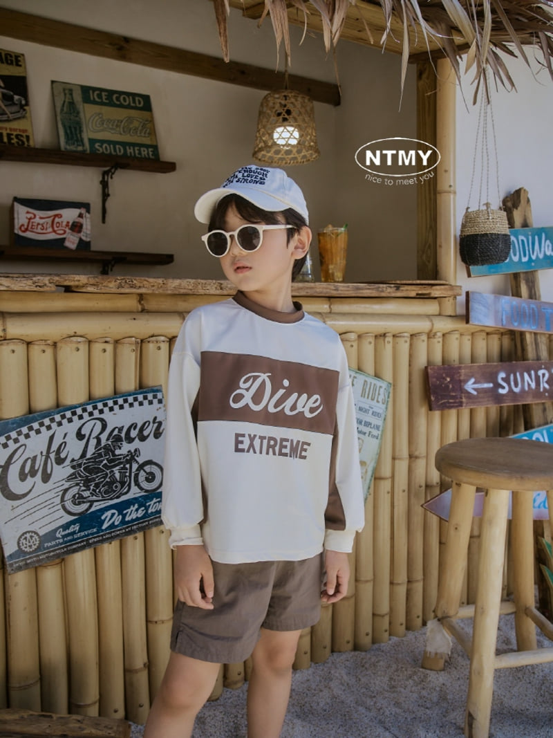 Nice To Meet You - Korean Children Fashion - #magicofchildhood - Dive Swim Tee - 10