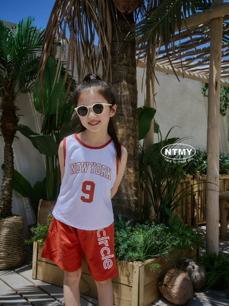 Nice To Meet You - Korean Children Fashion - #magicofchildhood - New York Sleeveless Tee - 8