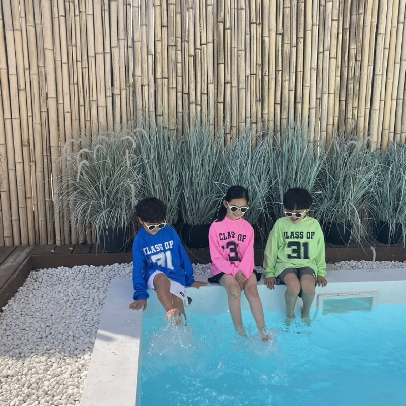 Nice To Meet You - Korean Children Fashion - #minifashionista - Comma Swim Tee - 8