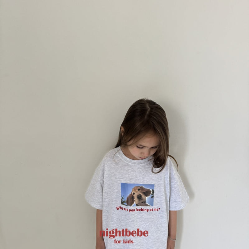 Night Bebe - Korean Children Fashion - #Kfashion4kids - Cutie Dog Tee - 5