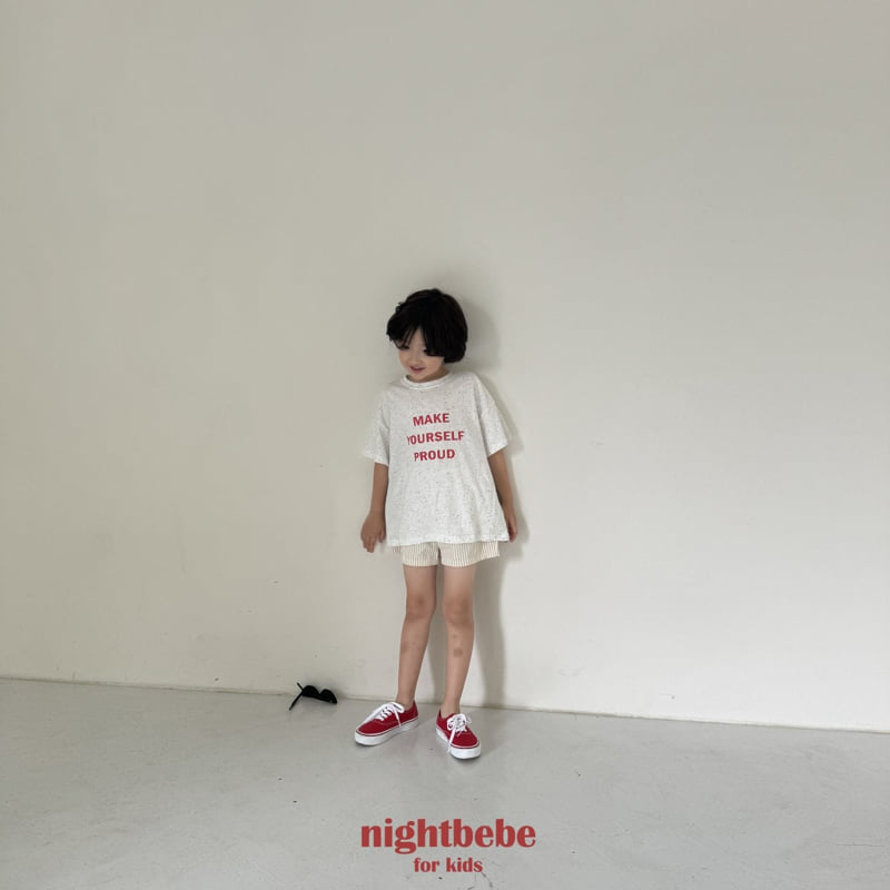 Night Bebe - Korean Children Fashion - #childrensboutique - Make Tee - 12