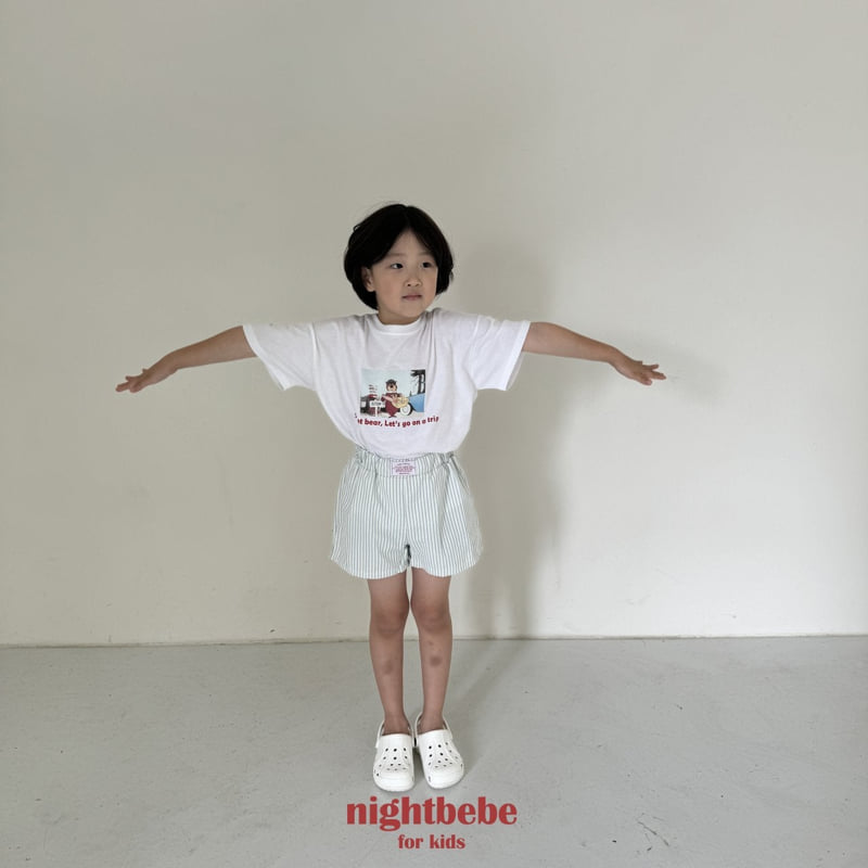 Night Bebe - Korean Children Fashion - #fashionkids - Sweet Bear Tee - 10