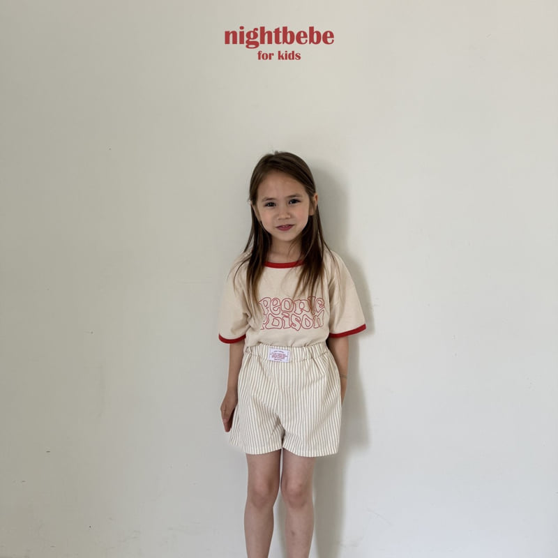 Night Bebe - Korean Children Fashion - #prettylittlegirls - People Colored Tee - 8