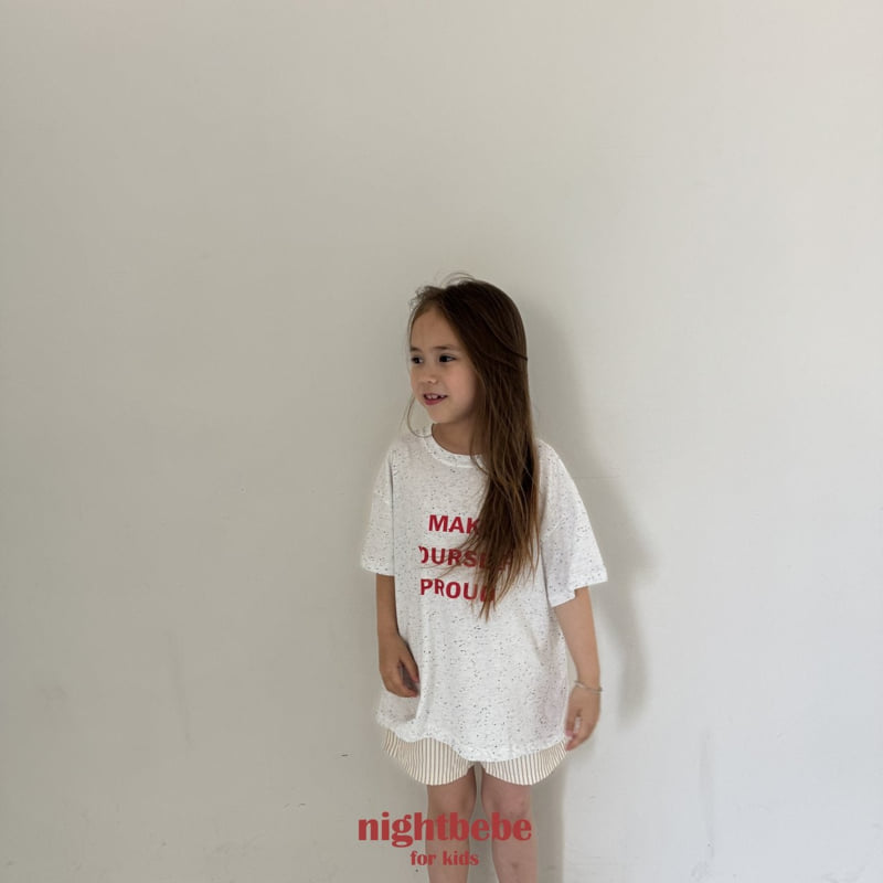 Night Bebe - Korean Children Fashion - #stylishchildhood - Make Tee - 10