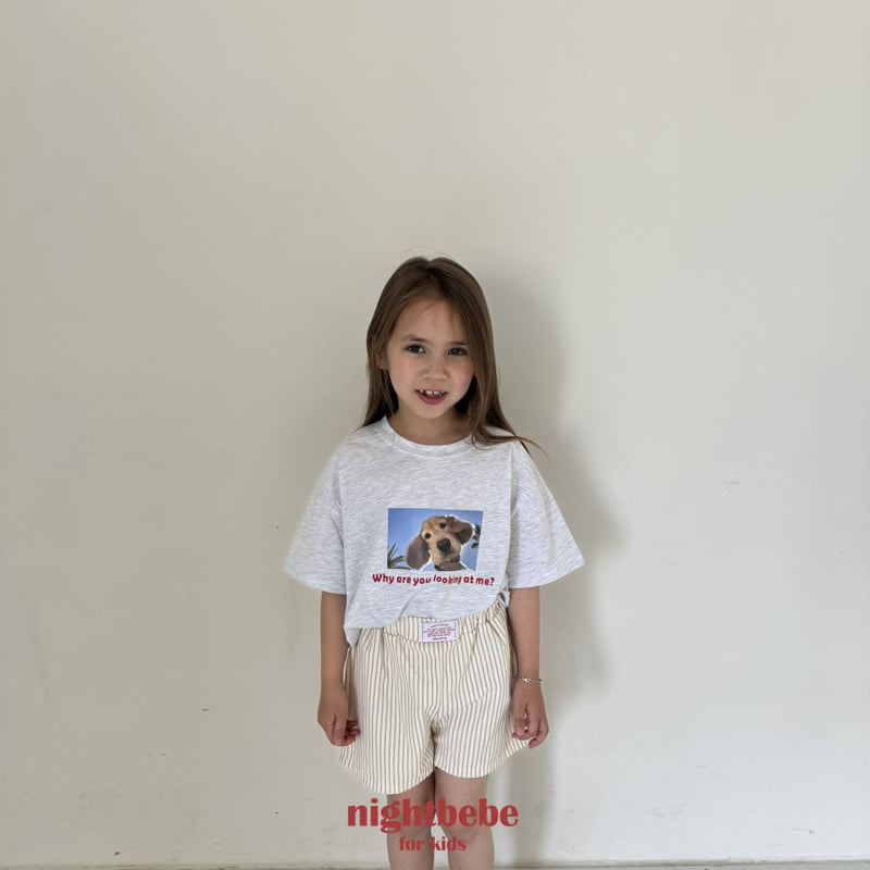 Night Bebe - Korean Children Fashion - #todddlerfashion - Cutie Dog Tee - 10