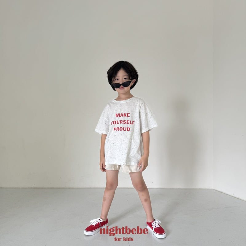 Night Bebe - Korean Children Fashion - #todddlerfashion - Make Tee - 8