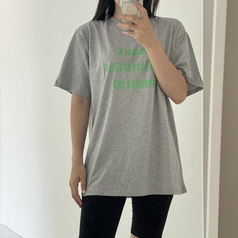 Night Bebe - Korean Women Fashion - #momslook - Adult Make Tee - 6