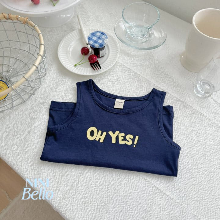 Ninibello - Korean Children Fashion - #discoveringself - Oh Yes Sleeveless Tee - 6