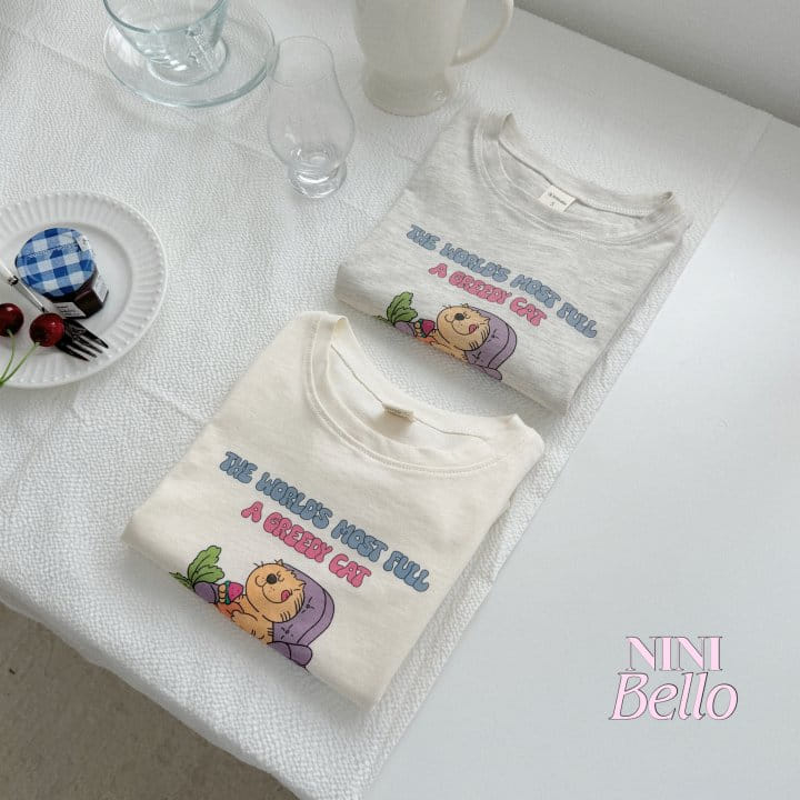 Ninibello - Korean Children Fashion - #kidzfashiontrend - Cat Drop Sleeveless Tee - 8