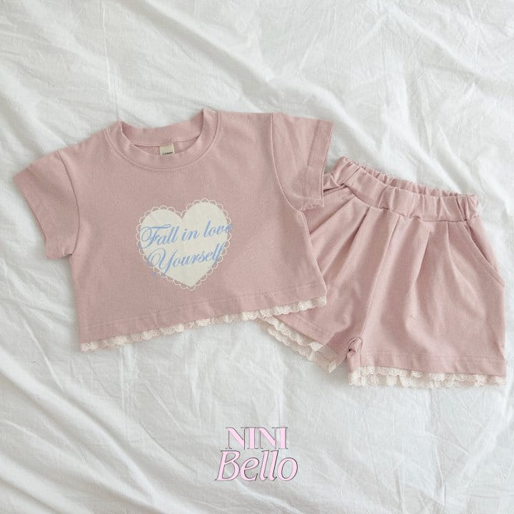 Ninibello - Korean Children Fashion - #magicofchildhood - Fall In Love Top Bottom Set - 8