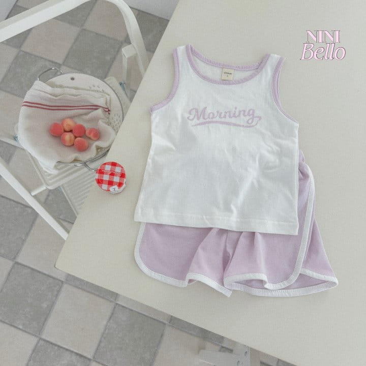 Ninibello - Korean Children Fashion - #minifashionista - Morning Piping Top Bottom Set - 6