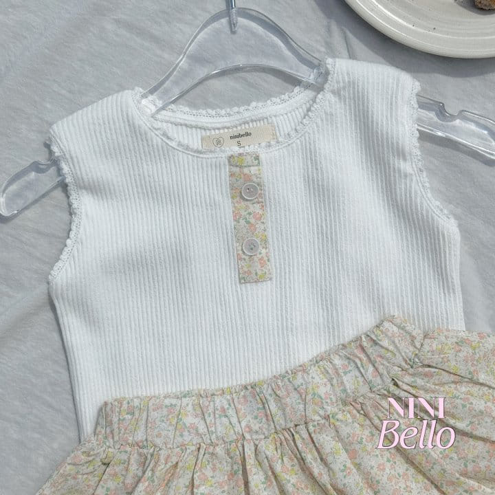 Ninibello - Korean Children Fashion - #minifashionista - Juju ST Sleeveless Tee - 2