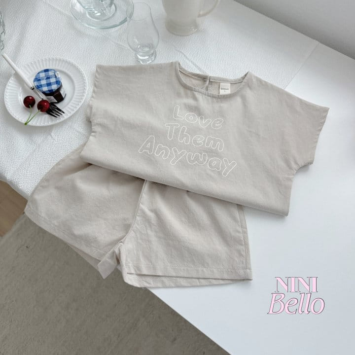 Ninibello - Korean Children Fashion - #stylishchildhood - Lover Top Bottom Set - 11