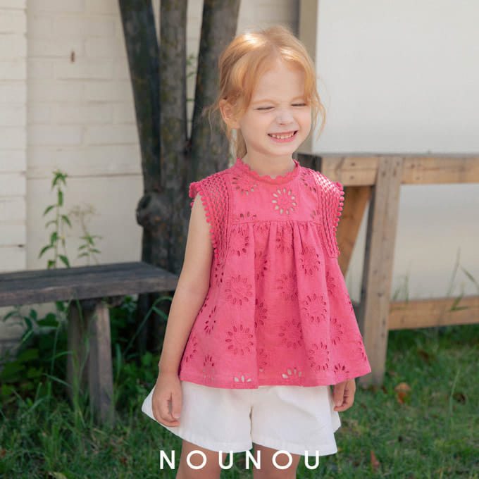 Nounou - Korean Children Fashion - #childofig - Label Blouse