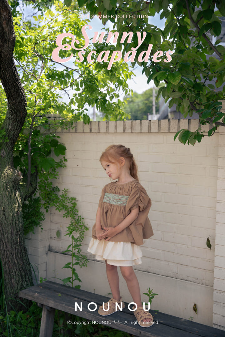 Nounou - Korean Children Fashion - #discoveringself - Mocha Blouse - 10