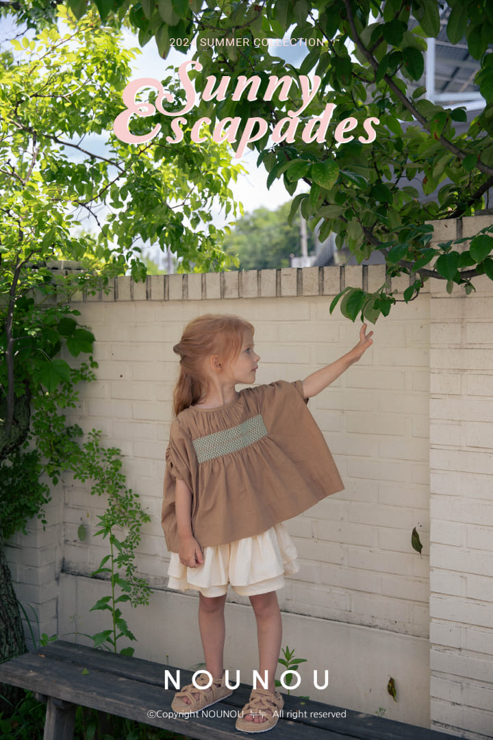 Nounou - Korean Children Fashion - #fashionkids - Mocha Blouse - 11