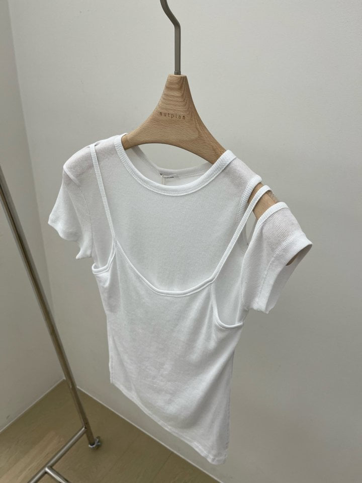 Nutplan - Korean Women Fashion - #womensfashion - Mont Shell Tee - 2