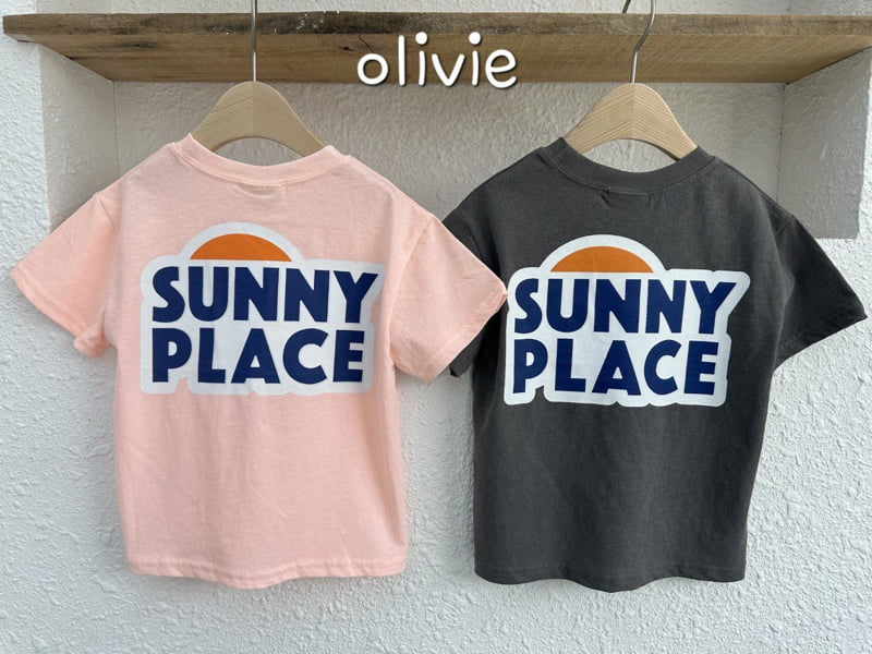 Olivie - Korean Children Fashion - #kidzfashiontrend - Sunny Tee - 4