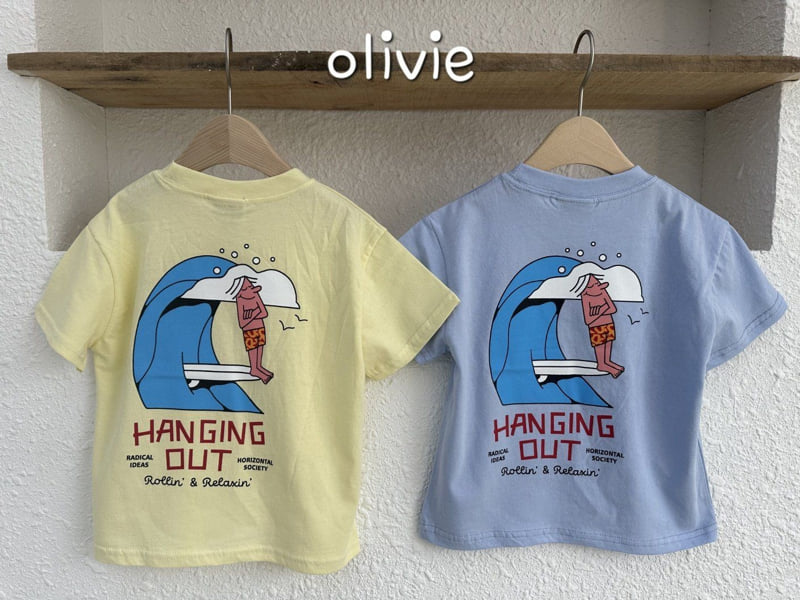 Olivie - Korean Children Fashion - #childofig - Hanging Out Tee - 3