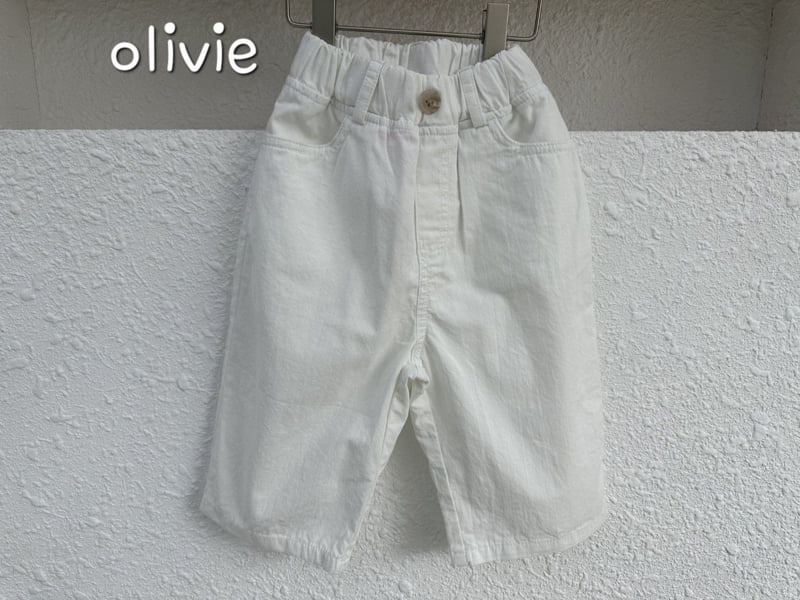 Olivie - Korean Children Fashion - #childofig - Daily Ankle Cotton Pants - 7